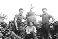 Josef Knüver (Mitte) Anfang der 60er Jahre